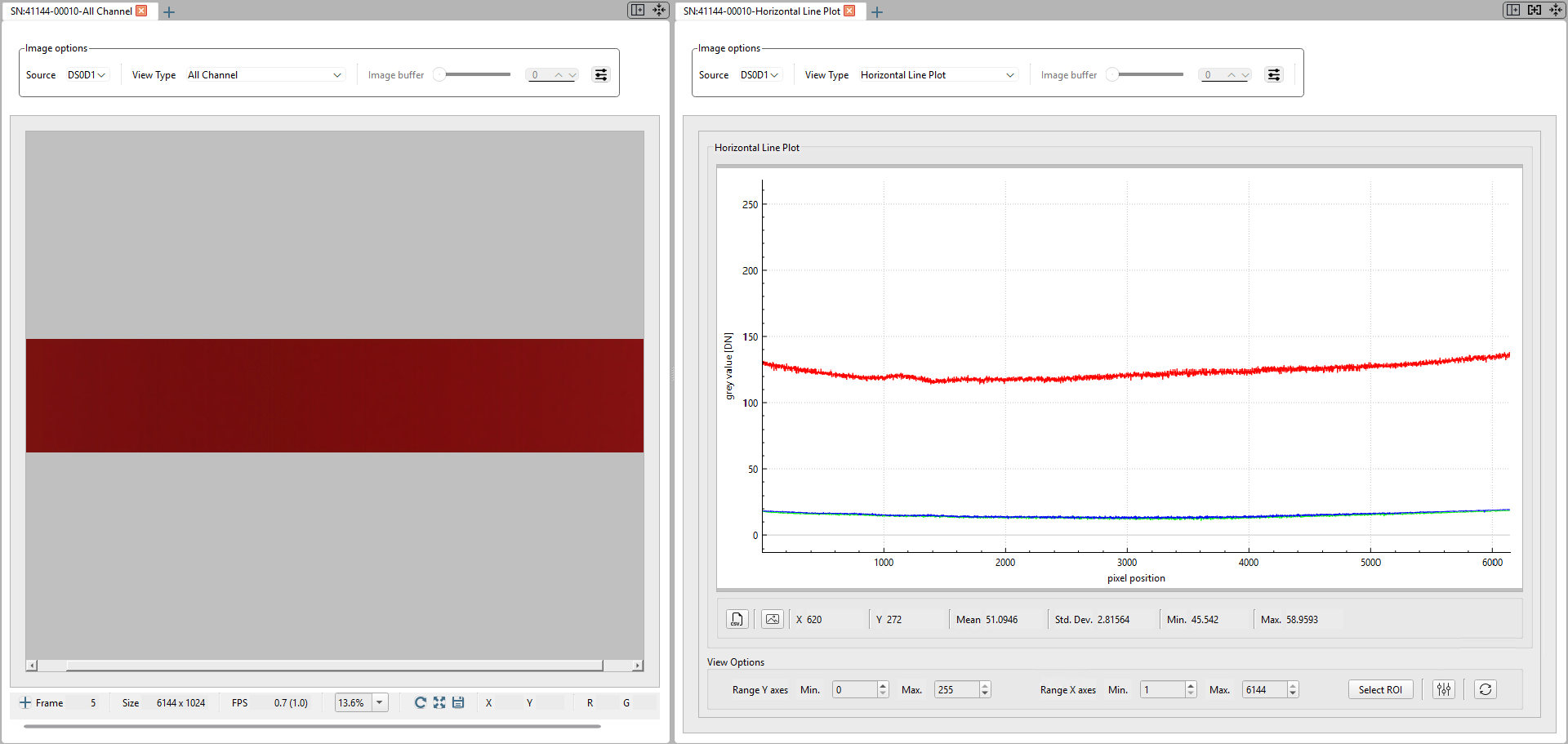 Tools → Calibration
